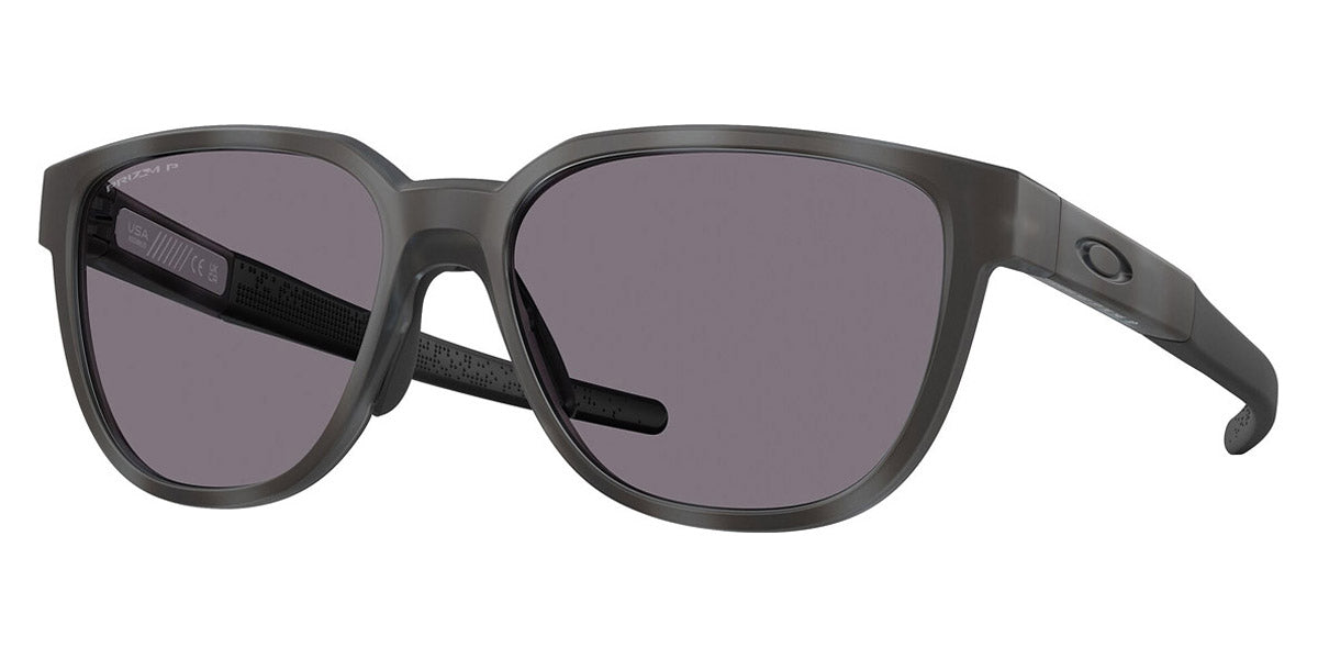 Oakley® OO9250A Actuator (A) OO9250A 925010 57 - Matte Transparent Stonewash Tortoise / Prizm Gray Polarized Sunglasses