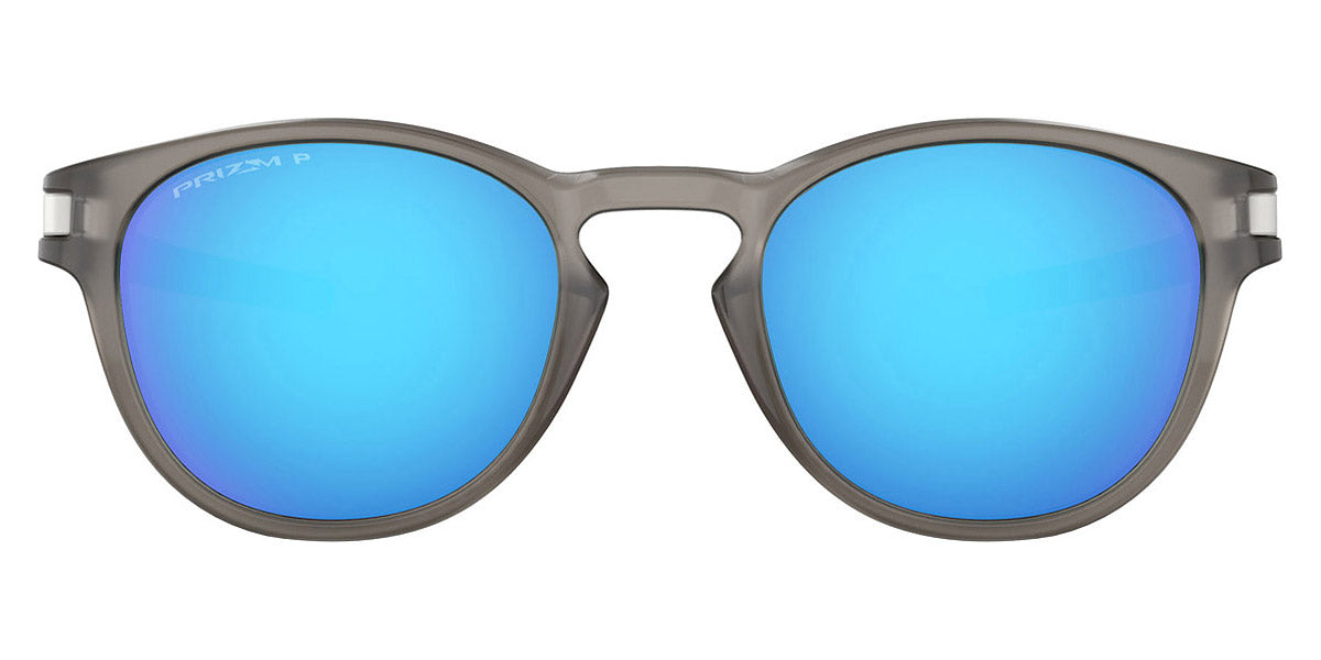 Oakley® OO9265 Latch OO9265 926532 53 - Matte grey ink/Prizm sapphire polarized Sunglasses