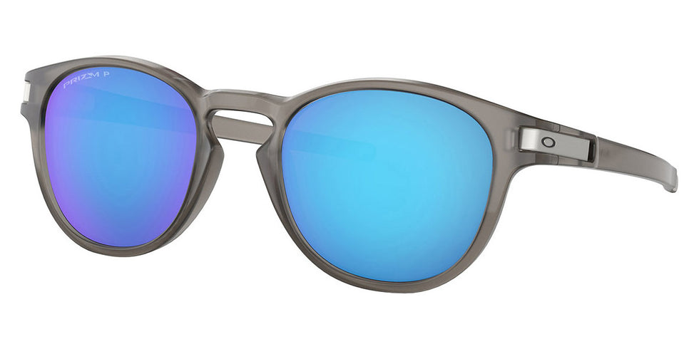 Oakley® OO9265 Latch OO9265 926532 53 - Matte grey ink/Prizm sapphire polarized Sunglasses