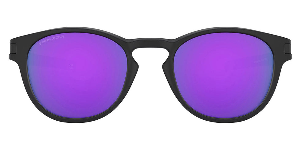 Oakley® OO9265 Latch OO9265 926555 53 - Matte black/Prizm violet Sunglasses