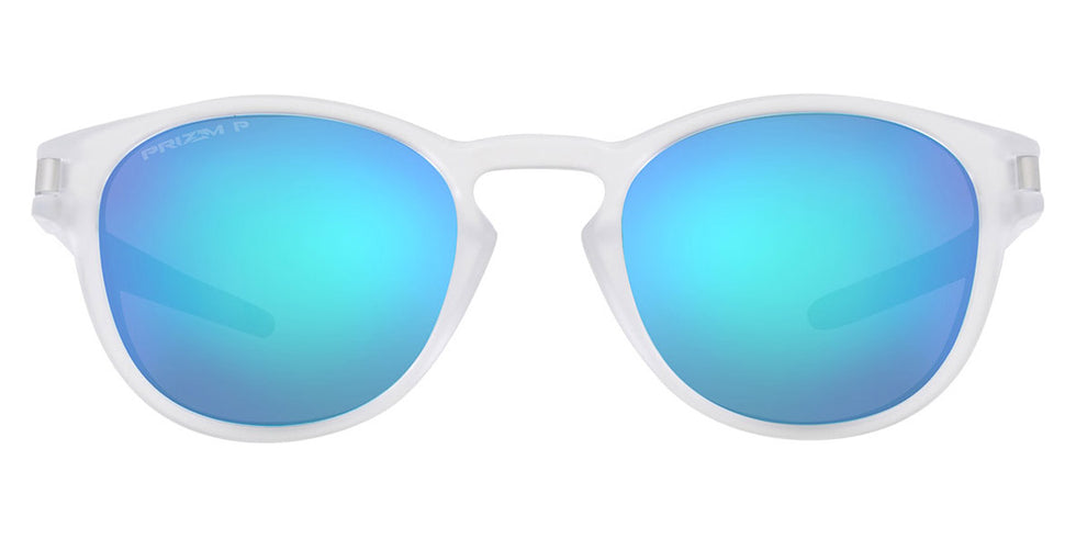 Oakley® OO9265 Latch OO9265 926565 53 - Matte clear/Prizm sapphire polarized Sunglasses