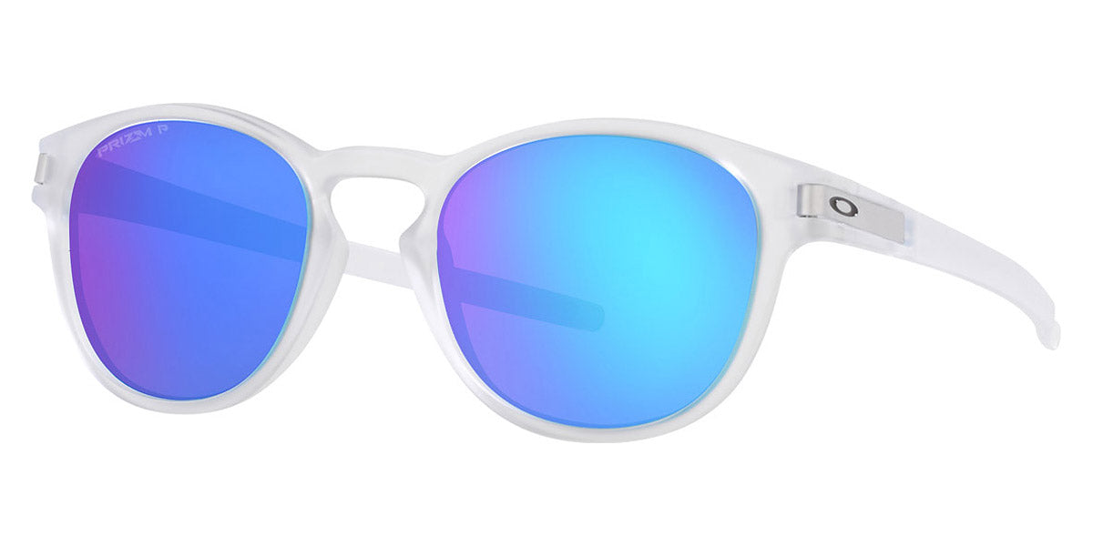 Oakley® OO9265 Latch OO9265 926565 53 - Matte clear/Prizm sapphire polarized Sunglasses