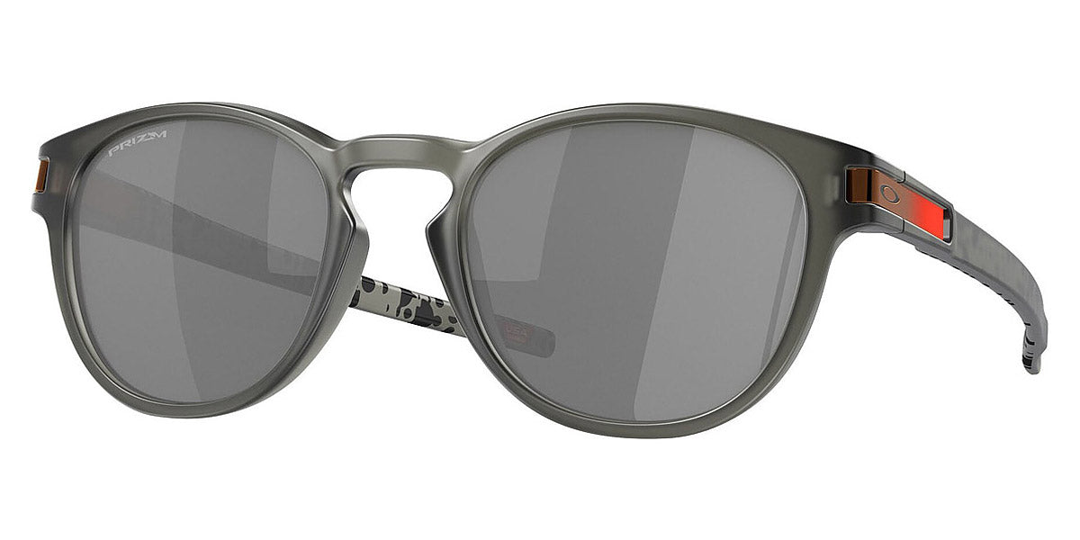 Oakley® OO9265 Latch OO9265 926566 53 - Matte grey smoke/Prizm black Sunglasses