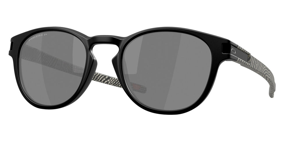 Oakley® OO9265 Latch OO9265 926574 53 - Matte Black/Prizm Black Polarized Sunglasses