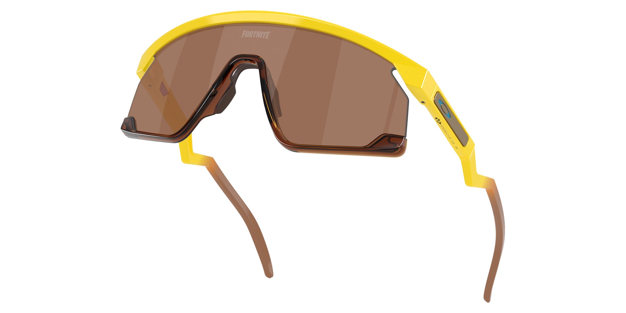 Oakley® OO9280 BXTR OO9280 928021 39 Sunglasses - Yellow / Prizm Tungsten Mirrored