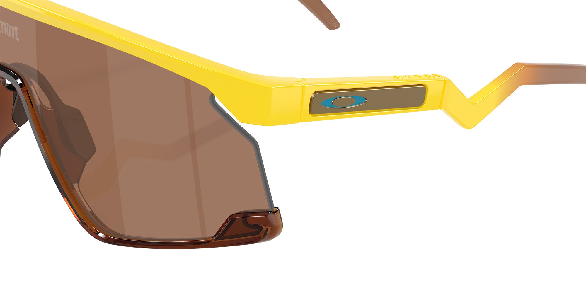 Oakley® OO9280 BXTR OO9280 928021 39 Sunglasses - Yellow / Prizm Tungsten Mirrored