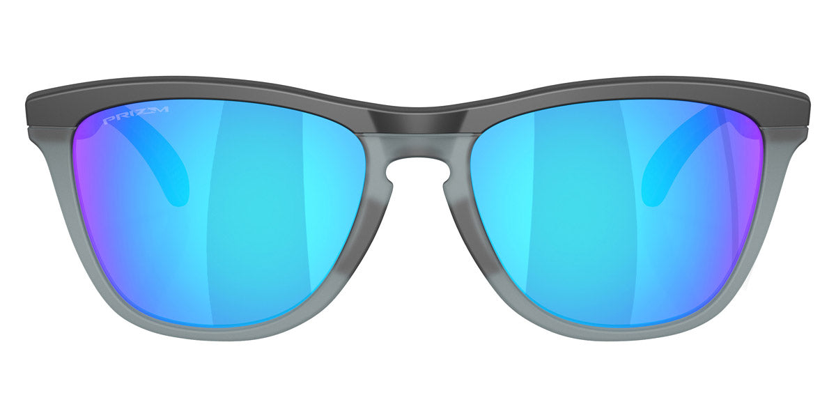 Oakley® OO9284 Frogskins Range OO9284 928419 55 - Matte Black/Prizm Sapphire Sunglasses