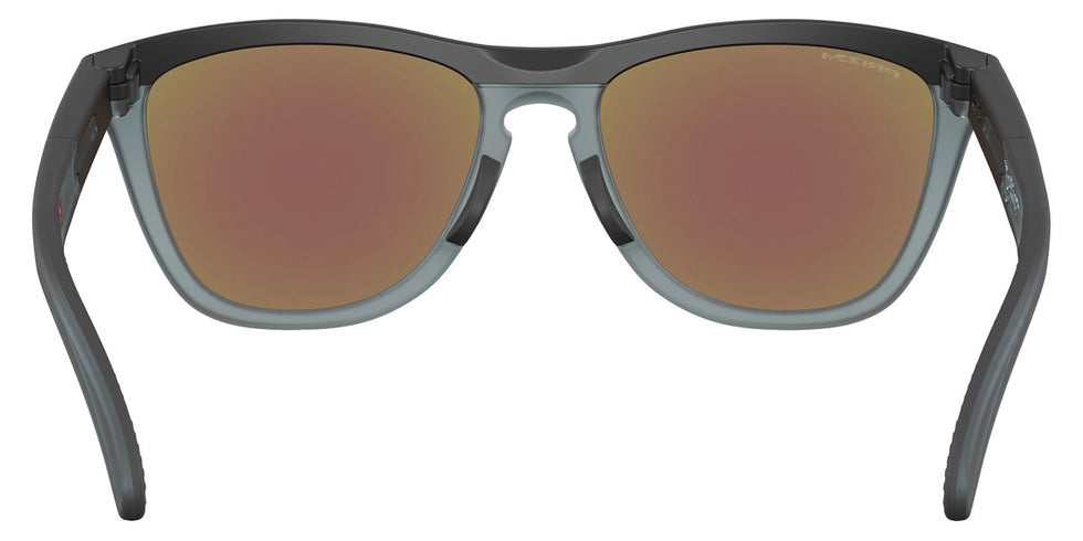 Oakley® OO9284 Frogskins Range OO9284 928419 55 - Matte Black/Prizm Sapphire Sunglasses