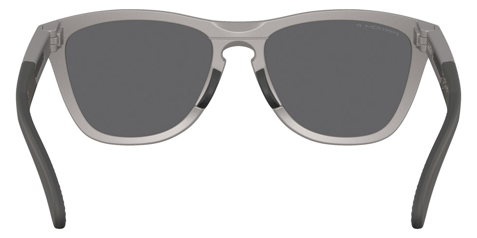 Oakley® OO9284 FROGSKINS RANGE OO9284 928423 55 Sunglasses - Titanium / Prizm Black Polarized Mirrored