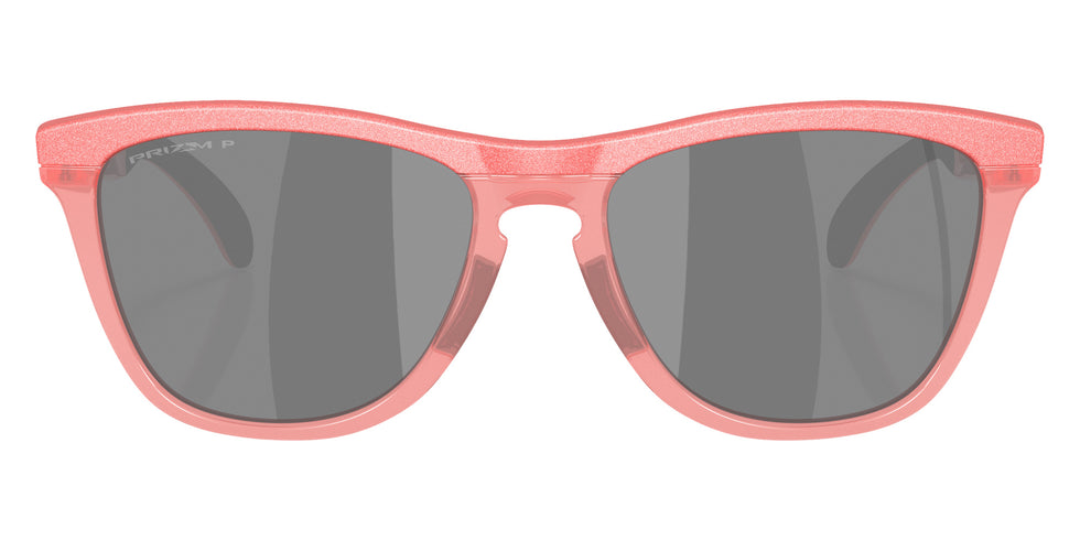 Oakley® OO9284 FROGSKINS RANGE OO9284 928424 55 Sunglasses - Muted Metallic Paloma / Prizm Black Polarized Mirrored 928424