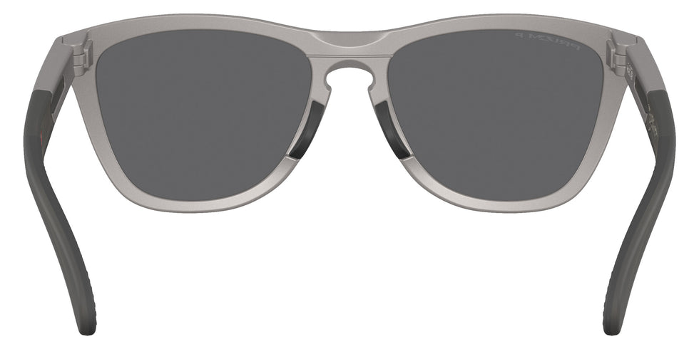 Oakley® OO9284A FROGSKINS RANGE A OO9284A 928415 55 Sunglasses - Titanium / Prizm Black Polarized Mirrored