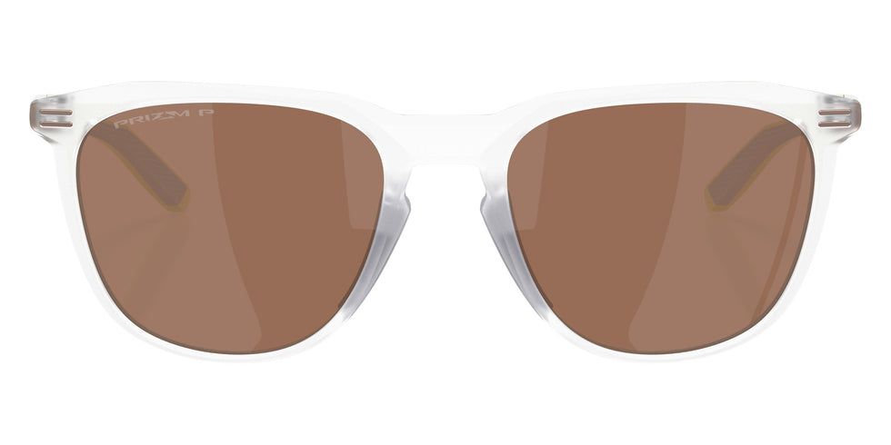 Oakley® OO9286A THURSO (A) OO9286A 928609 54 Sunglasses - Matte Clear / Prizm Tungsten Polarized Mirrored 928609