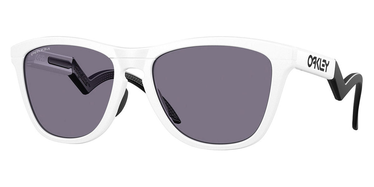 Oakley® OO9289 - Frogskins hybrid OO9289 928908 55 - Matte White/Matte Black / Prizm Gray Sunglasses