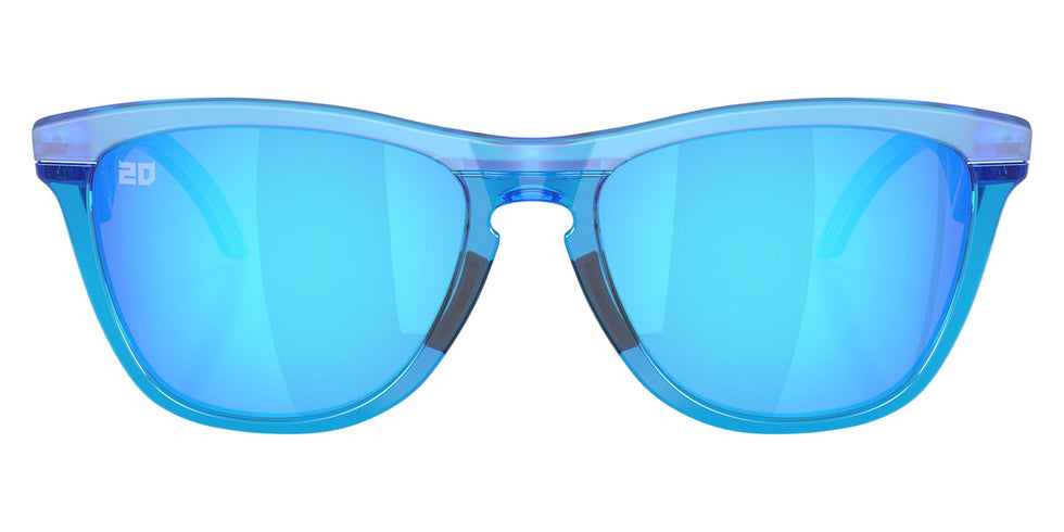 Oakley® OO9289 Frogskins Hybrid OO9289 928909 55 - Matte Acid Blue/Prizm Sapphire Sunglasses