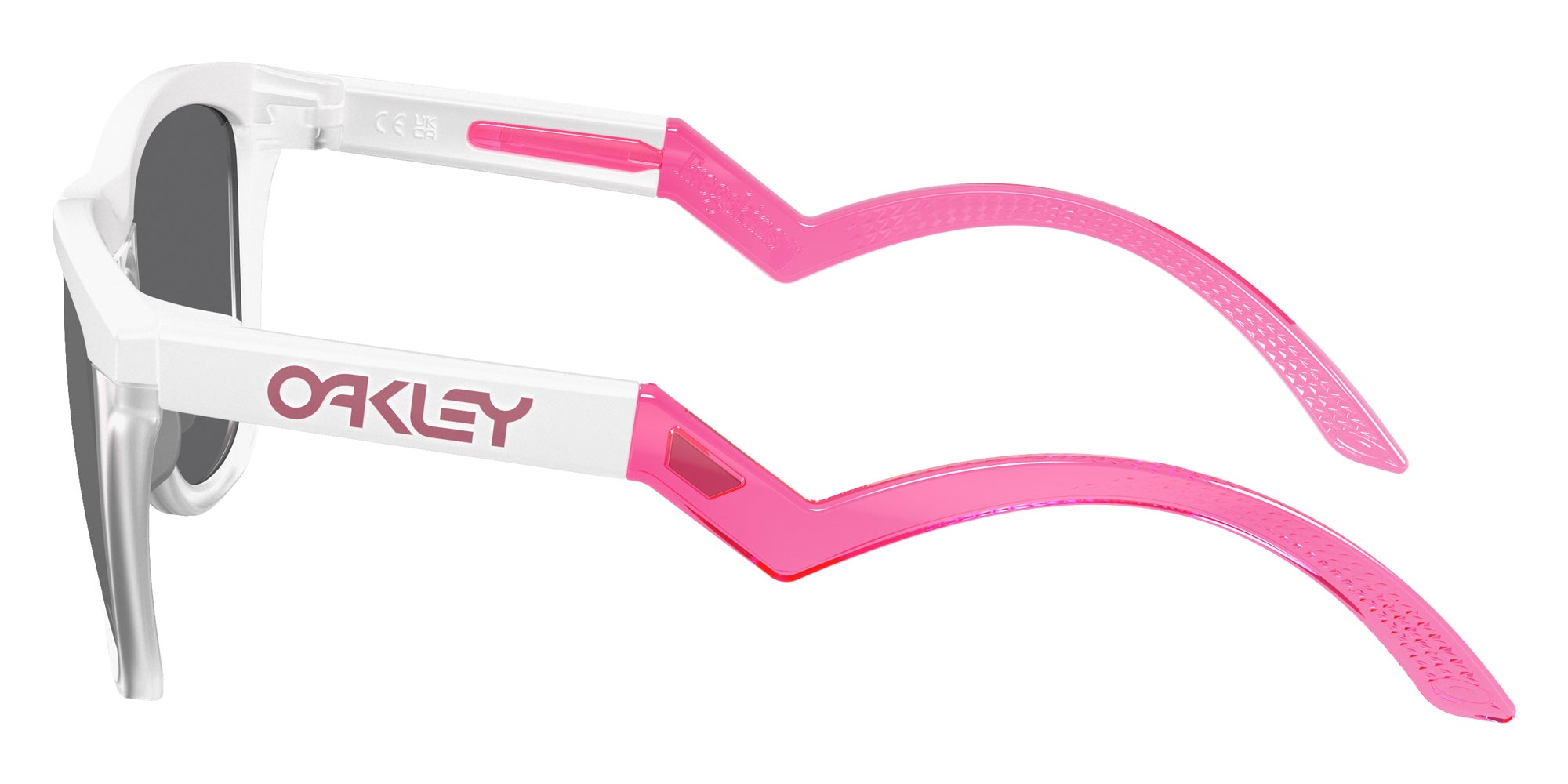 Oakley® OO9289 FROGSKINS HYBRID OO9289 928910 55 Sunglasses - Matte White / Prizm Black Mirrored