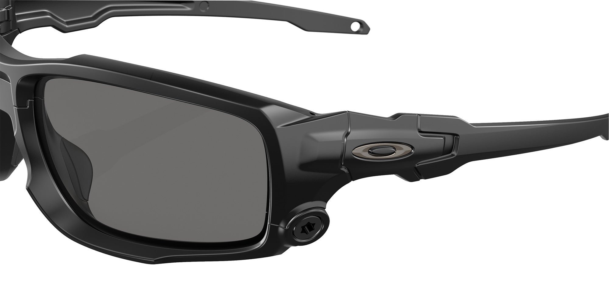 Oakley® OO9329 SI BALLISTIC SHOCKTUBE OO9329 932901 61 Sunglasses - Matte Black / Gray