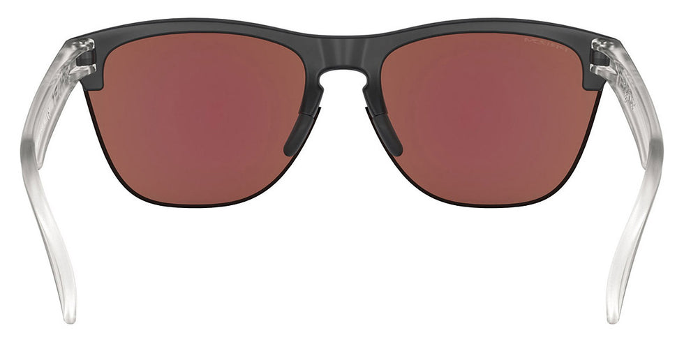 Oakley® OO9374 Frogskins Lite OO9374 937402 63 - Matte black/Prizm sapphire Sunglasses