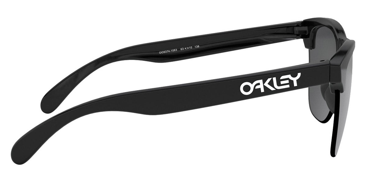 Oakley® OO9374 Frogskins Lite OO9374 937410 63 - Polished Black / Prizm Black 937410 Sunglasses