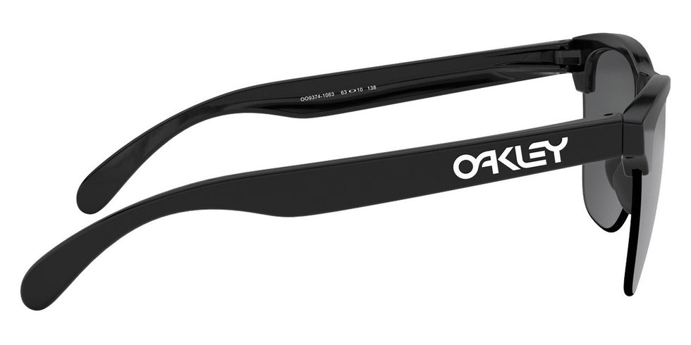 Oakley® OO9374 Frogskins Lite OO9374 937410 63 - Polished Black / Prizm Black 937410 Sunglasses