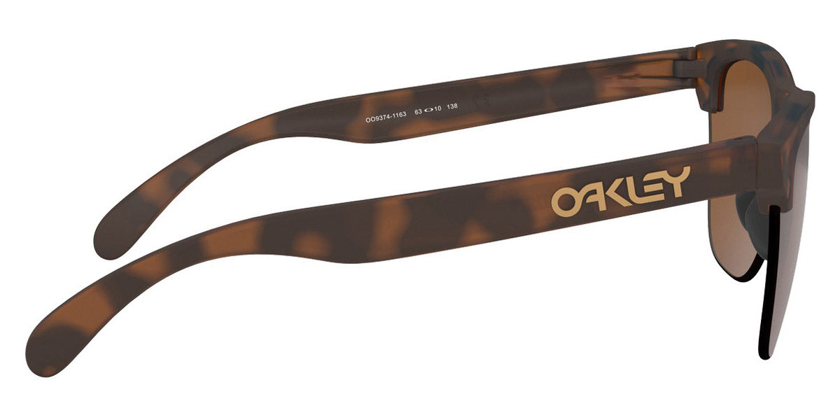 Oakley® OO9374 Frogskins Lite OO9374 937411 63 - Matte Brown Tortoise / Prizm Tungsten Sunglasses