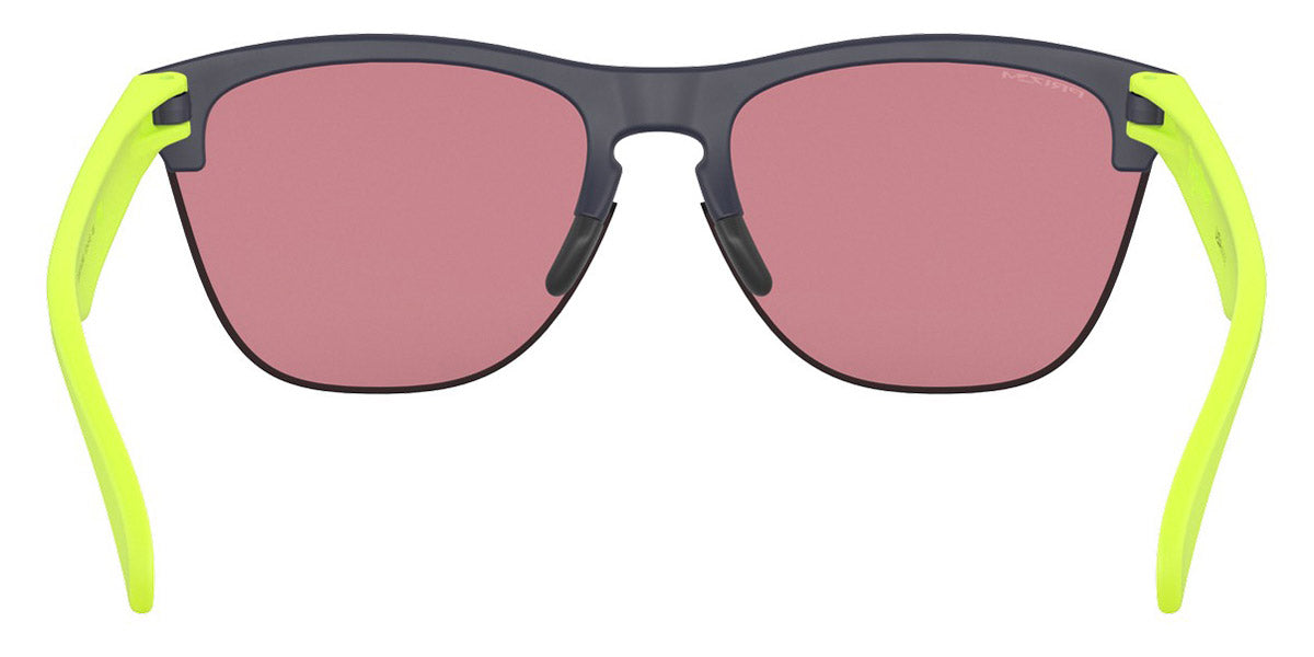 Oakley® OO9374 Frogskins Lite OO9374 937435 63 - Matte Navy / Prizm Road Sunglasses