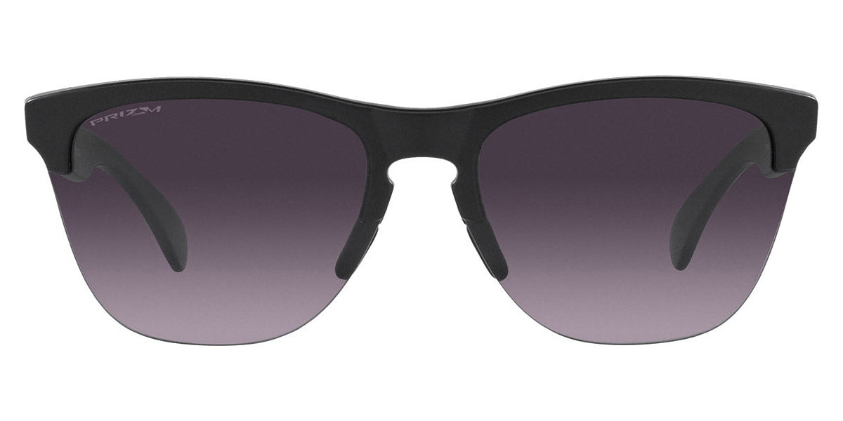 Oakley® OO9374 Frogskins Lite OO9374 937449 63 - Matte black/Prizm grey gradient Sunglasses