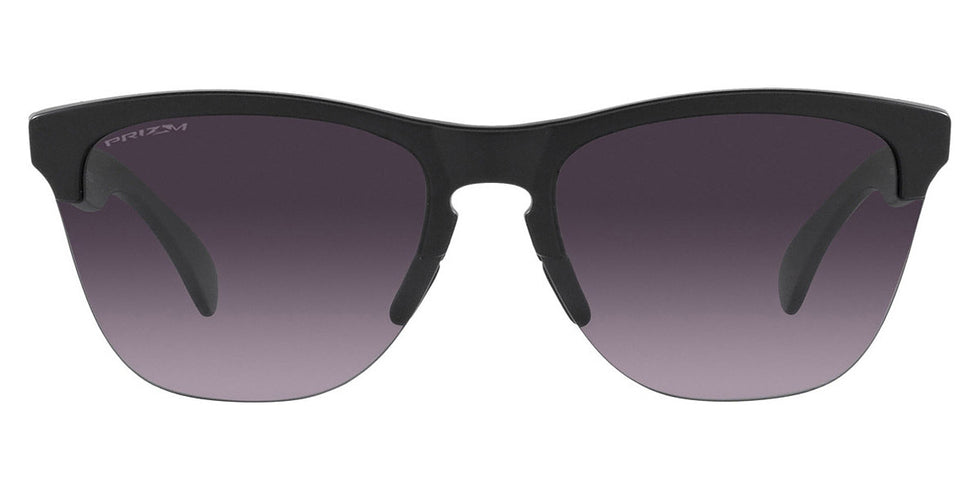 Oakley® OO9374 Frogskins Lite OO9374 937449 63 - Matte black/Prizm grey gradient Sunglasses