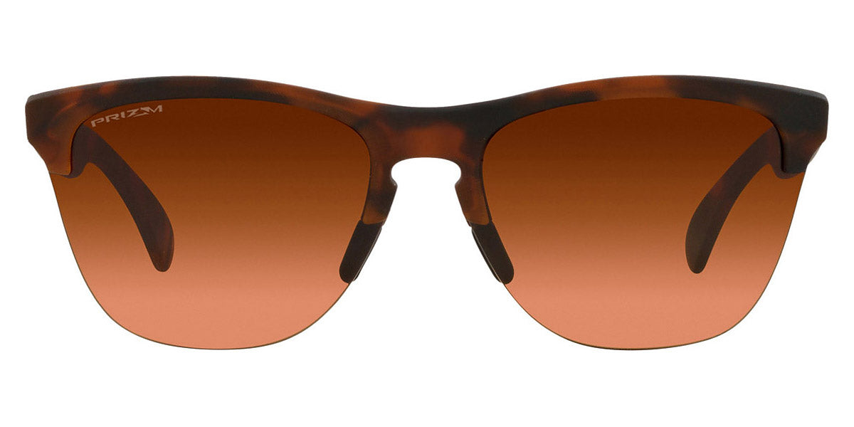 Oakley® OO9374 Frogskins Lite OO9374 937450 63 - Matte brown tortoise/Prizm brown gradient Sunglasses