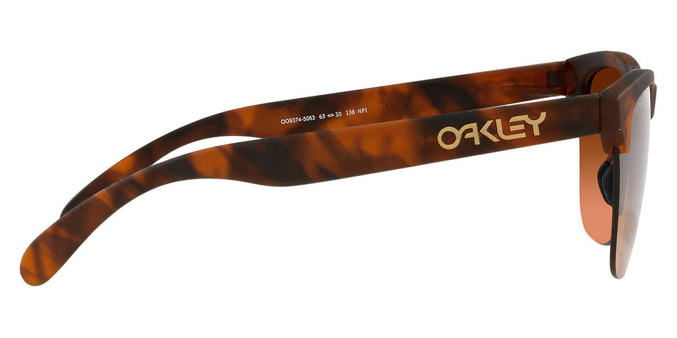Oakley® OO9374 Frogskins Lite OO9374 937450 63 - Matte brown tortoise/Prizm brown gradient Sunglasses