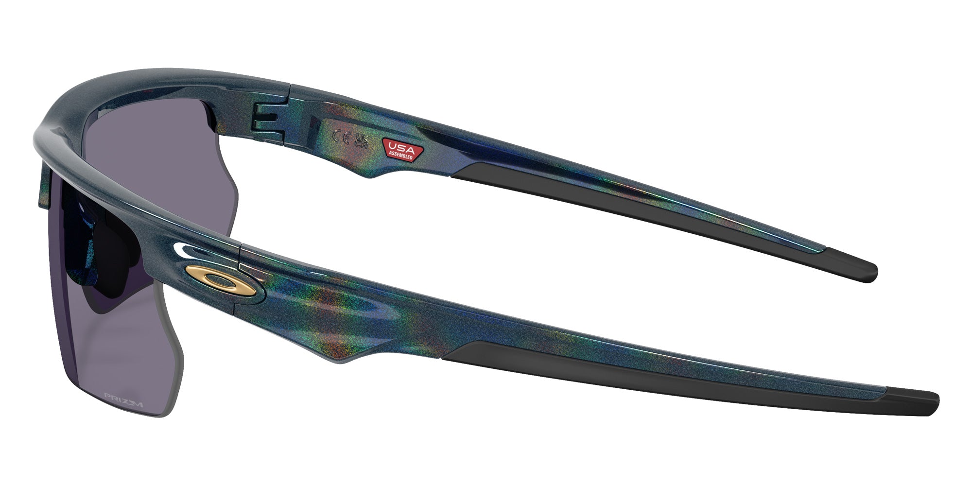 Oakley® OO9400 BISPHAERA OO9400 940026 68 Sunglasses - Abyss Spacedust / Prizm Gray