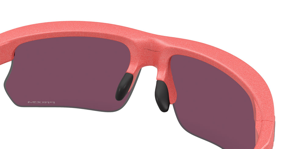 Oakley® OO9400 BISPHAERA OO9400 940029 68 Sunglasses - Muted Metallic Paloma / Prizm Road Black Mirrored 940029