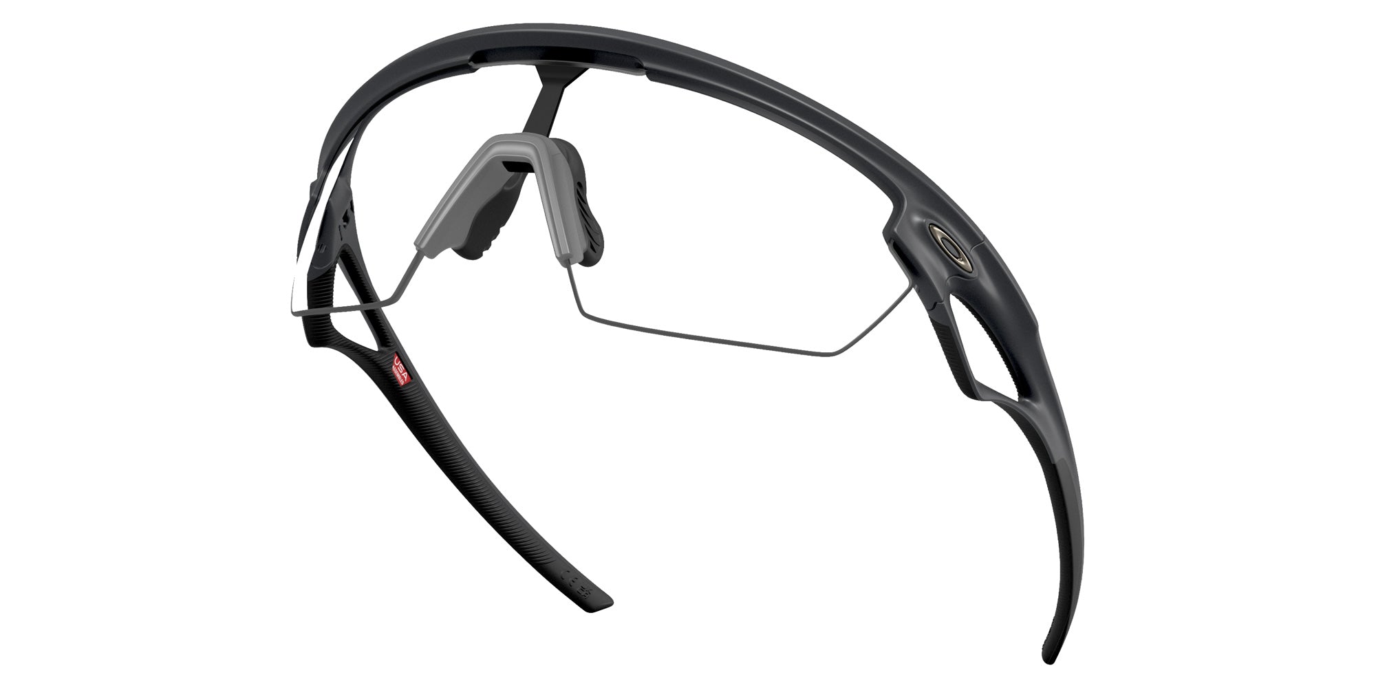 Oakley® OO9403 SPHAERA OO9403 940325 36 Sunglasses - Carbon / Clear to Black Iridium Photochromic Mirrored 940325