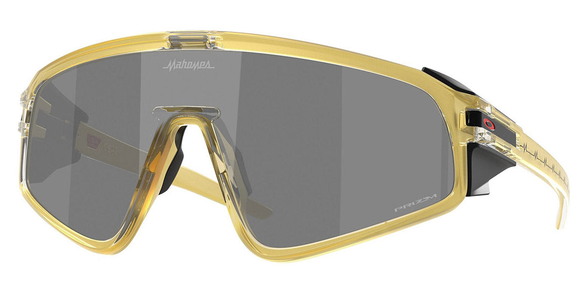 Oakley® OO9404 Latch panel OO9404 940414 35 - Gold Grass / Prizm Black Sunglasses