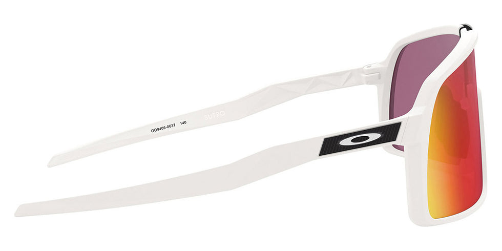 Oakley® OO9406 Sutro OO9406 940606 137 - Matte white/Prizm road Sunglasses