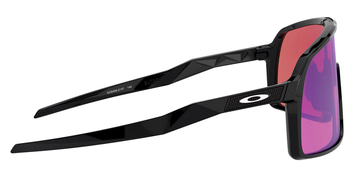 Oakley® OO9406 Sutro OO9406 940621 37 - Polished Black / Prizm Snow Jade Iridium Sunglasses