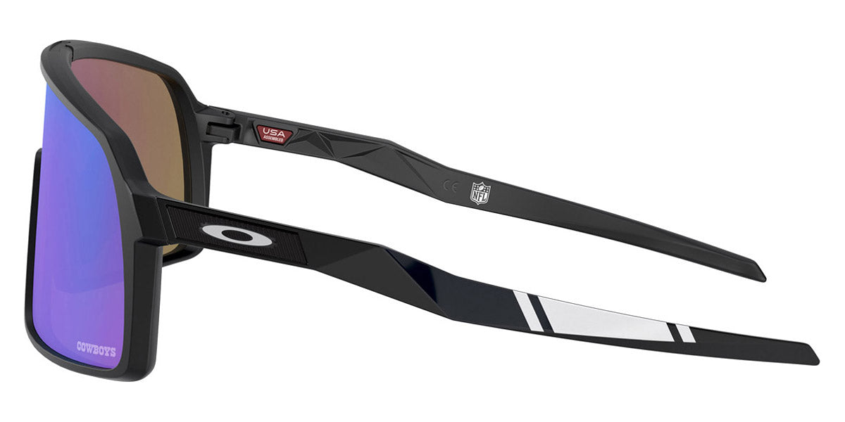 Oakley® OO9406 Sutro OO9406 940636 37 - Dal Matte Black / Prizm Sapphire Sunglasses
