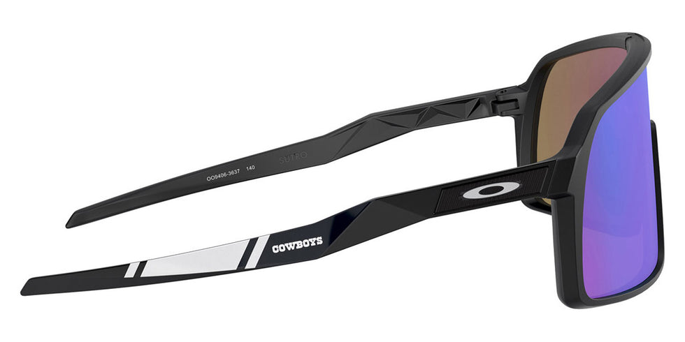 Oakley® OO9406 Sutro OO9406 940636 37 - Dal Matte Black / Prizm Sapphire Sunglasses