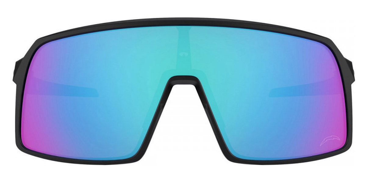 Oakley® OO9406 Sutro OO9406 940640 37 - Lac Matte Black / Prizm Sapphire Sunglasses