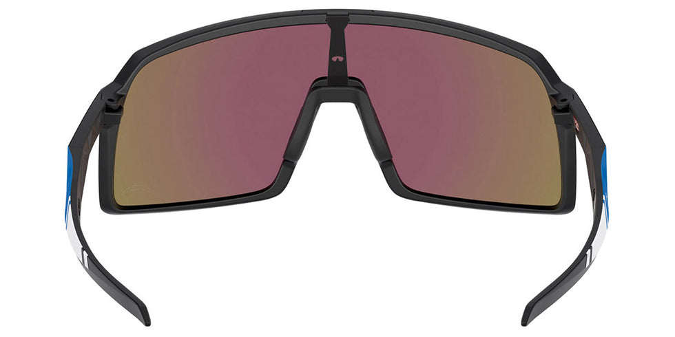 Oakley® OO9406 Sutro OO9406 940640 37 - Lac Matte Black / Prizm Sapphire Sunglasses
