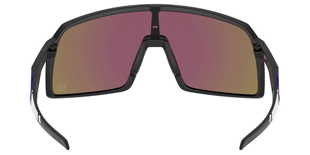 Oakley® OO9406 Sutro OO9406 940643 37 - New York Giants Matte Black / Prizm Sapphire Sunglasses