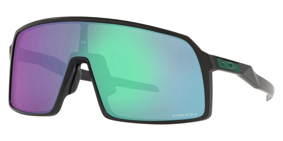 Oakley® OO9406 Sutro OO9406 940652 37 - Matte Black / Prizm Road Jade Sunglasses