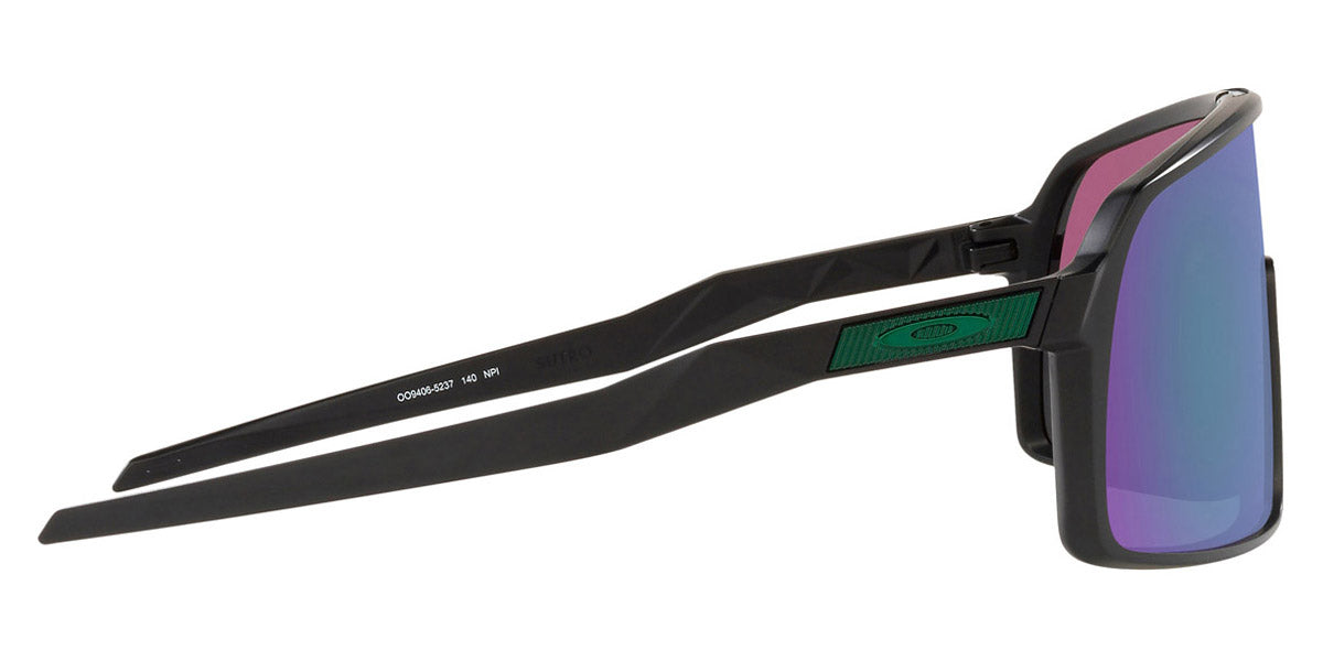 Oakley® OO9406 Sutro OO9406 940652 37 - Matte Black / Prizm Road Jade Sunglasses