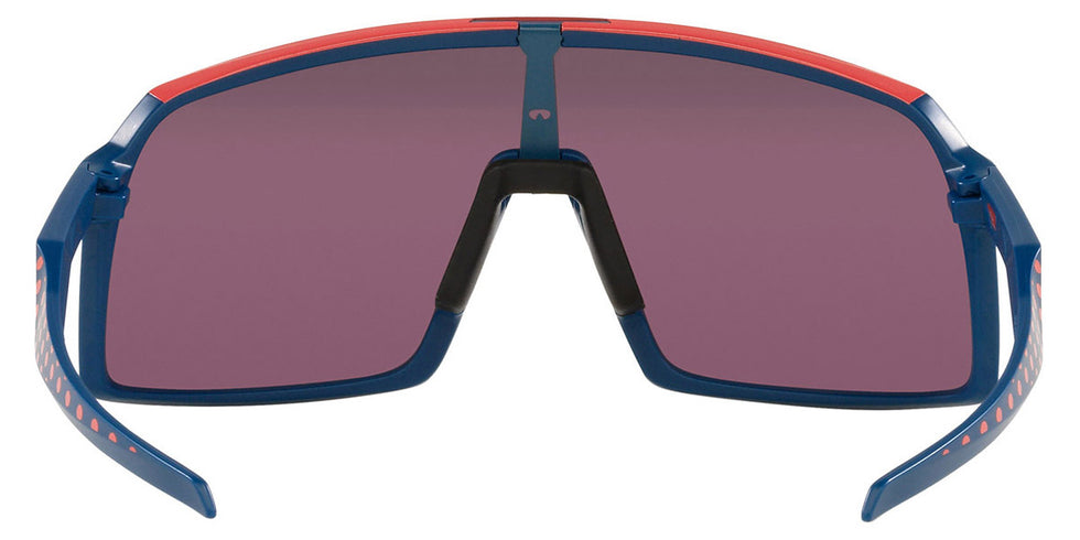 Oakley® OO9406 Sutro OO9406 940658 37 - TDF Poseidon / Prizm Road Black Sunglasses