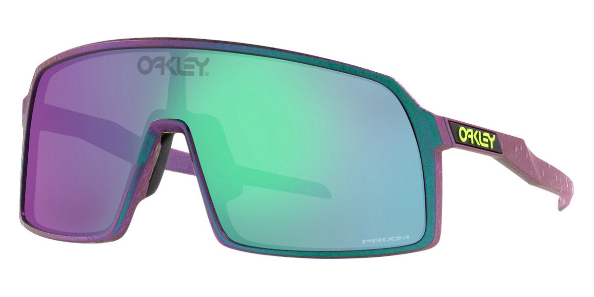 Oakley® OO9406 Sutro OO9406 940659 37 - Green Purple with Splatter Sunglasses