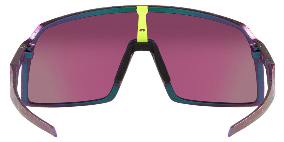 Oakley® OO9406 Sutro OO9406 940659 37 - Green Purple with Splatter Sunglasses