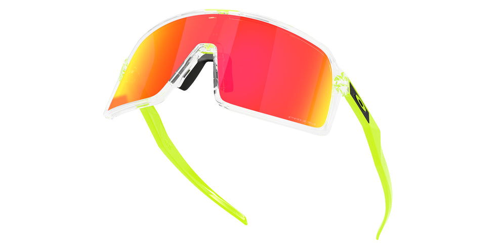 Oakley® OO9406A SUTRO (A) OO9406A 940660 37 Sunglasses - Clear / Prizm Ruby Mirrored 940660