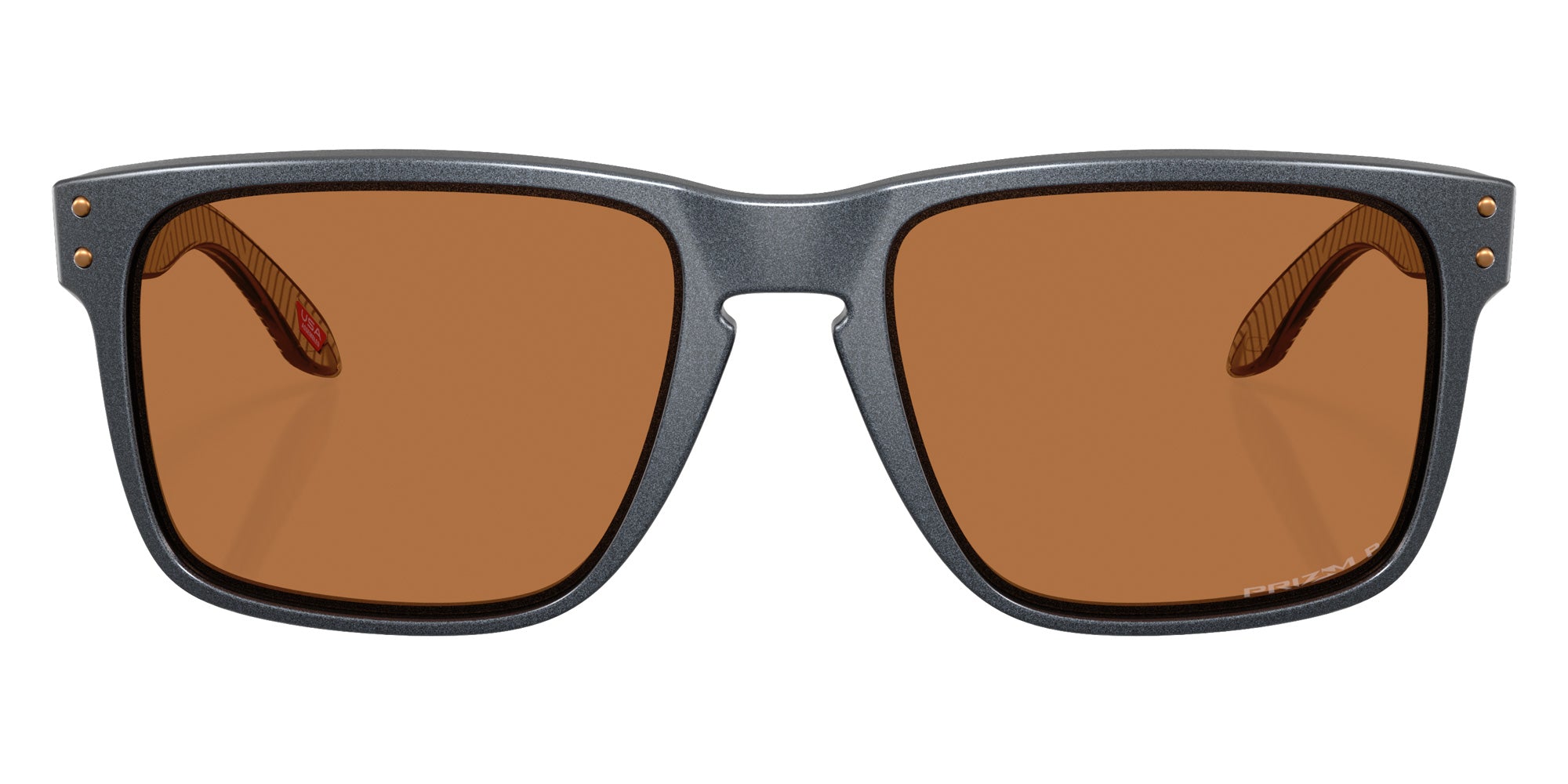 Oakley® OO9417 HOLBROOK XL OO9417 941749 59 Sunglasses - Transparent Gray Ink/Blue Steel / Prizm Bronze Polarized