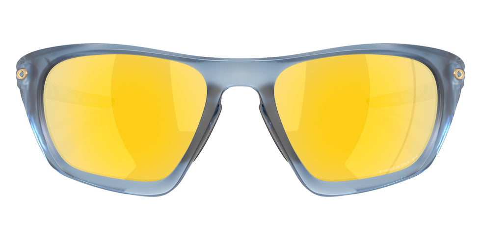 Oakley® OO9431 LATERALIS OO9431 943115 60 Sunglasses - Matte Transparent Abyss / Prizm 24K Polarized Mirrored