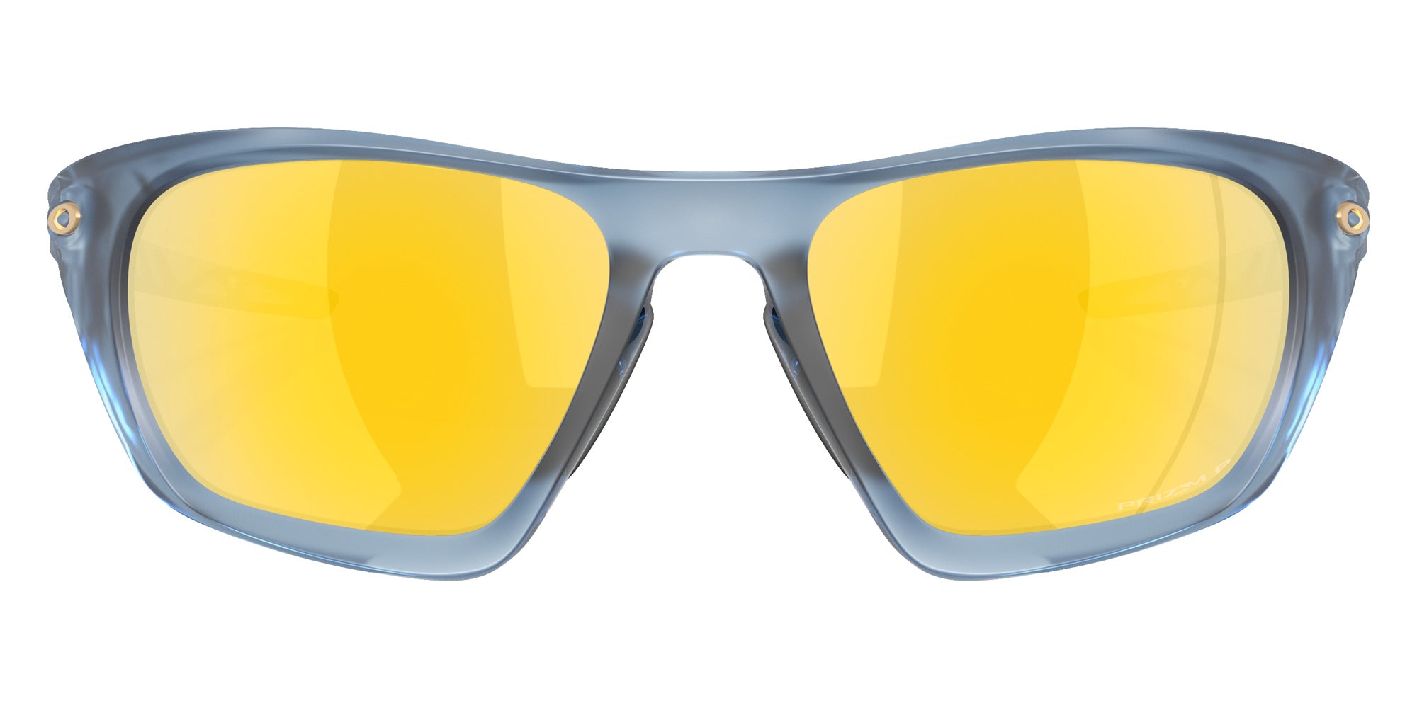 Oakley® OO9431 LATERALIS OO9431 943115 60 Sunglasses - Matte Transparent Abyss / Prizm 24K Polarized Mirrored