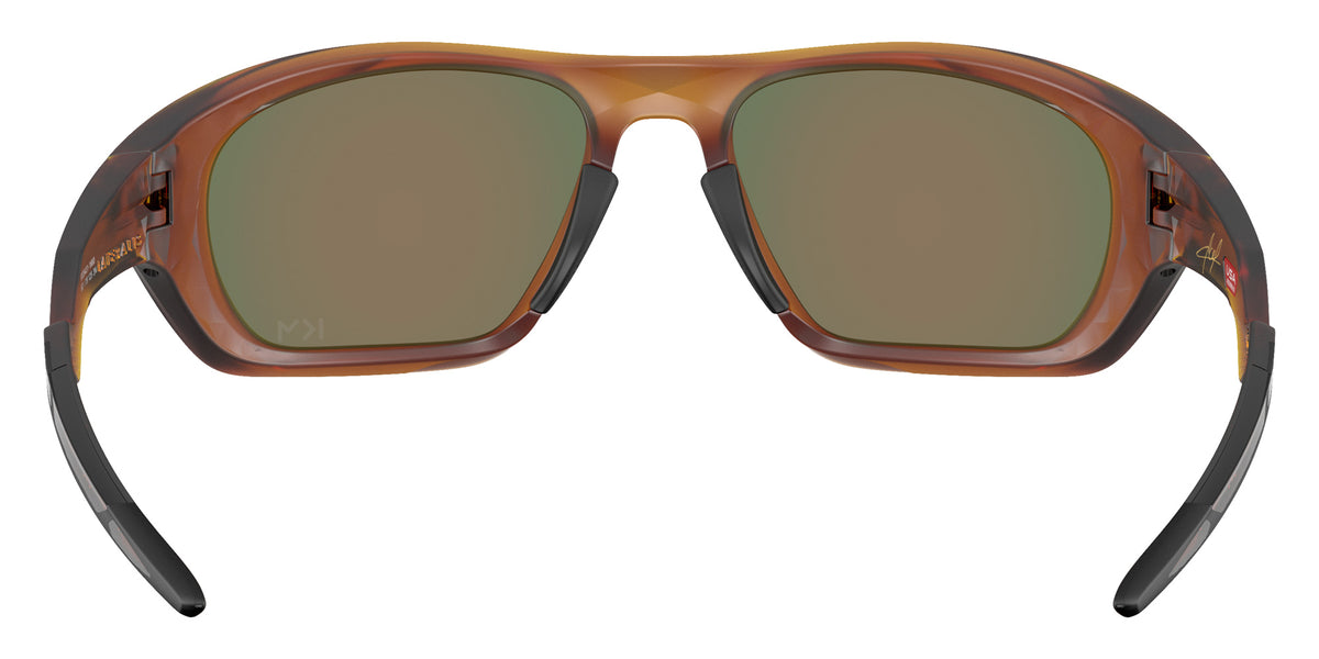 Oakley® OO9431 LATERALIS OO9431 943116 60 Sunglasses - Matte Dark Amber / Prizm Ruby Mirrored